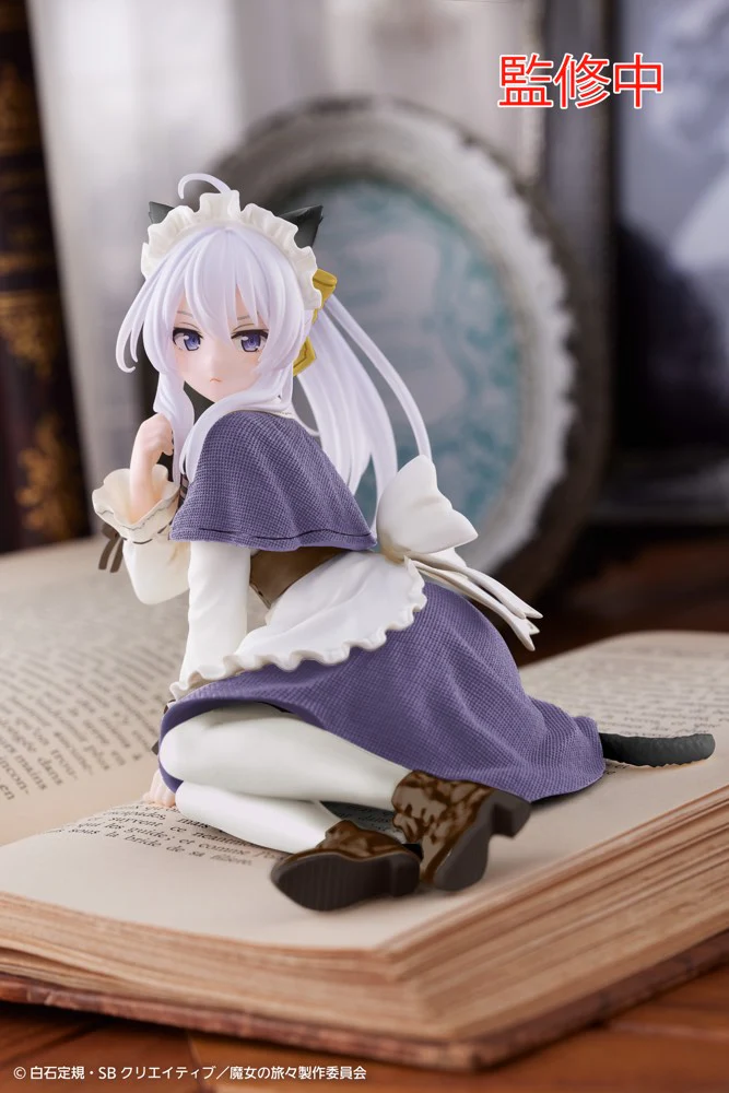 Desktop Cute Figure: Elaina ~Cat Maid Ver. Renewal Edition~ (Wandering Witch: The Journey of Elaina) - Image 4