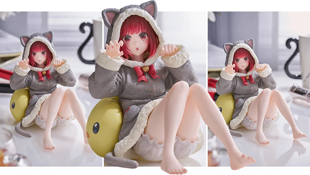 Desktop Cute Figure: Kana Arima Cat Room Wear Ver. (Oshi no Ko) - Image 2