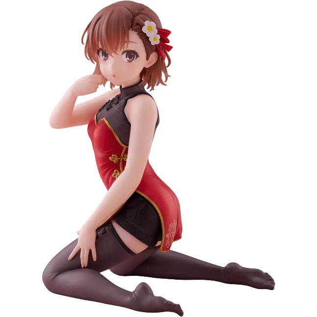 Desktop Cute Figure: Mikoto Misaka Chinese Dress Ver. (A Certain Scientific Railgun)