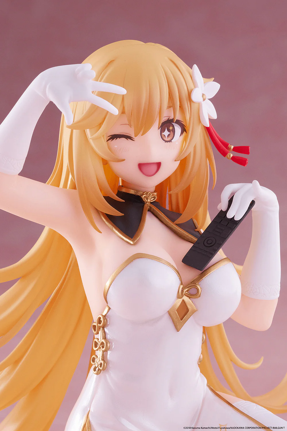 Desktop Cute Figure: Misaki Shokuho Chinese Dress Ver. (A Certain Scientific Railgun) - Image 11