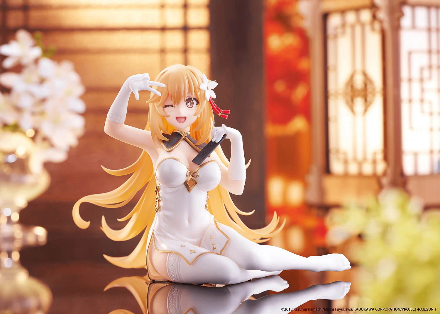 Desktop Cute Figure: Misaki Shokuho Chinese Dress Ver. (A Certain Scientific Railgun) - Image 13