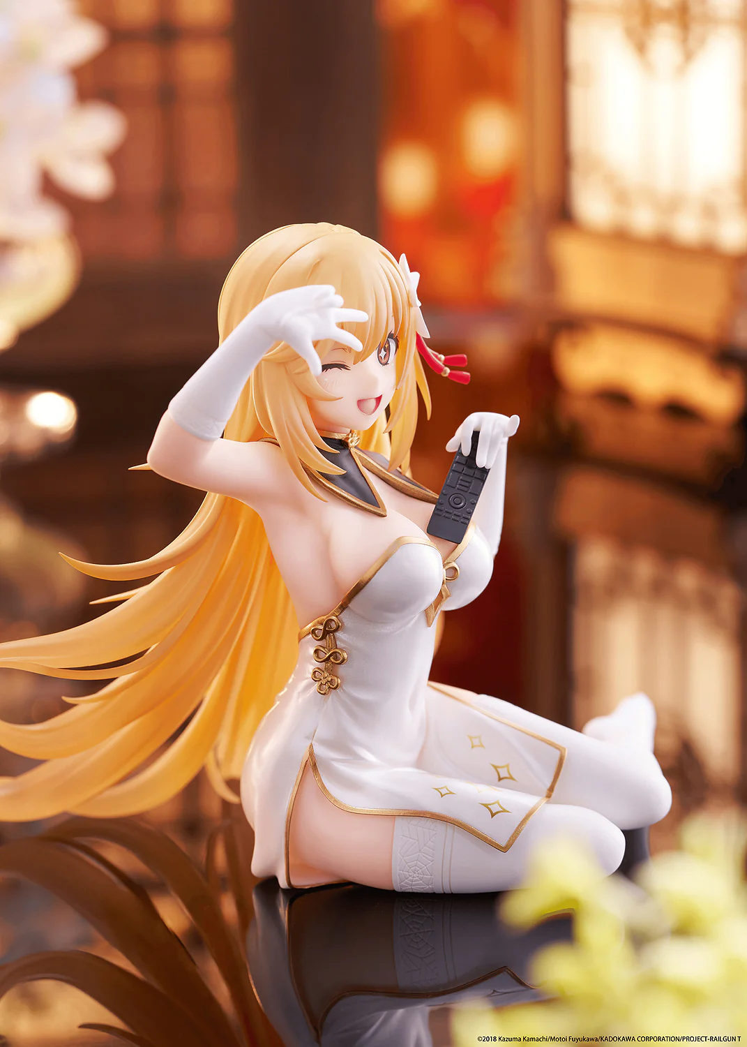 Desktop Cute Figure: Misaki Shokuho Chinese Dress Ver. (A Certain Scientific Railgun) - Image 14
