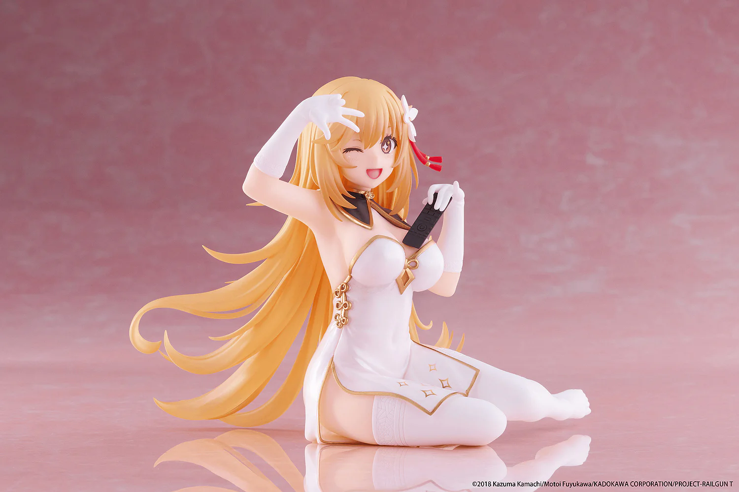 Desktop Cute Figure: Misaki Shokuho Chinese Dress Ver. (A Certain Scientific Railgun) - Image 6