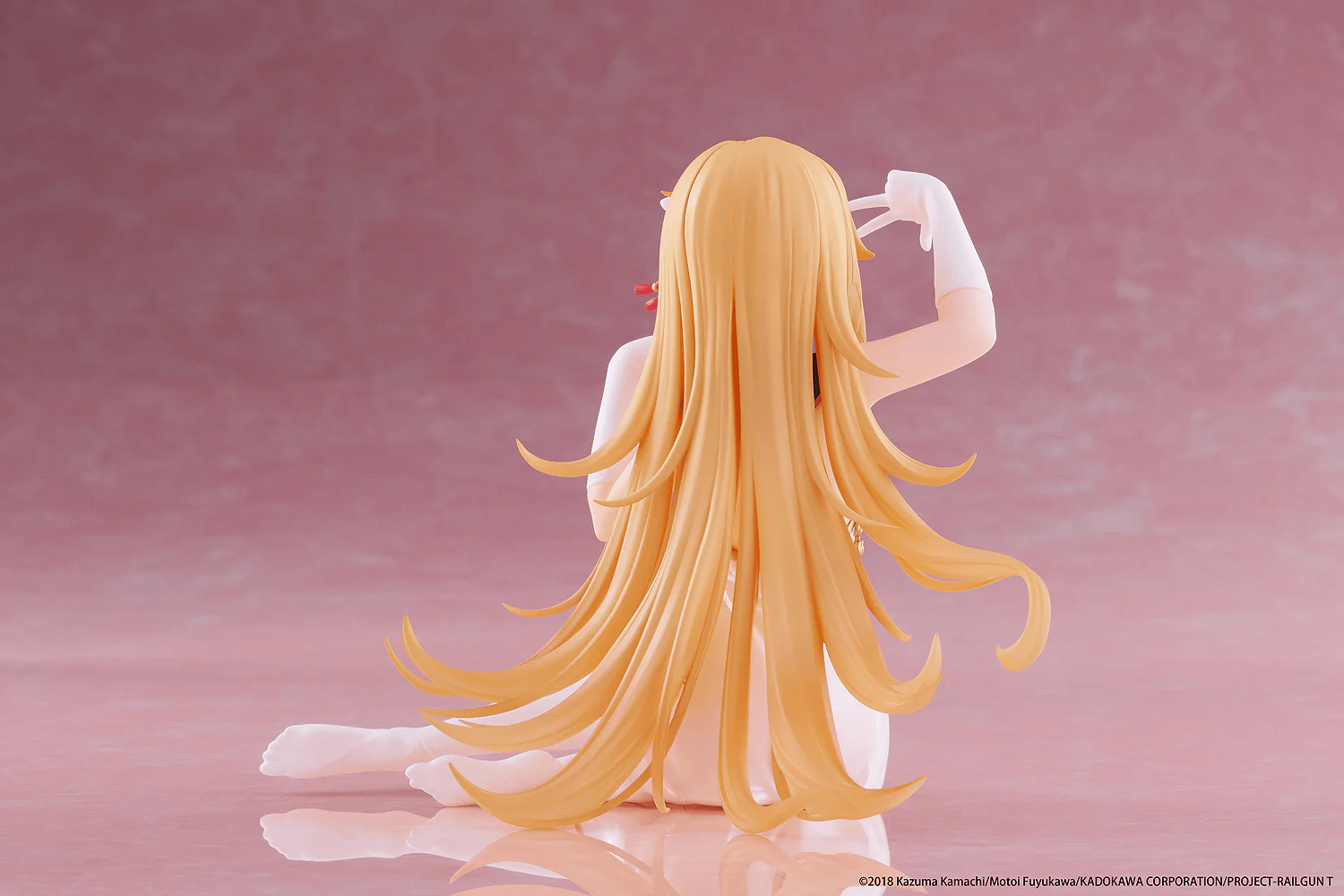 Desktop Cute Figure: Misaki Shokuho Chinese Dress Ver. (A Certain Scientific Railgun) - Image 8