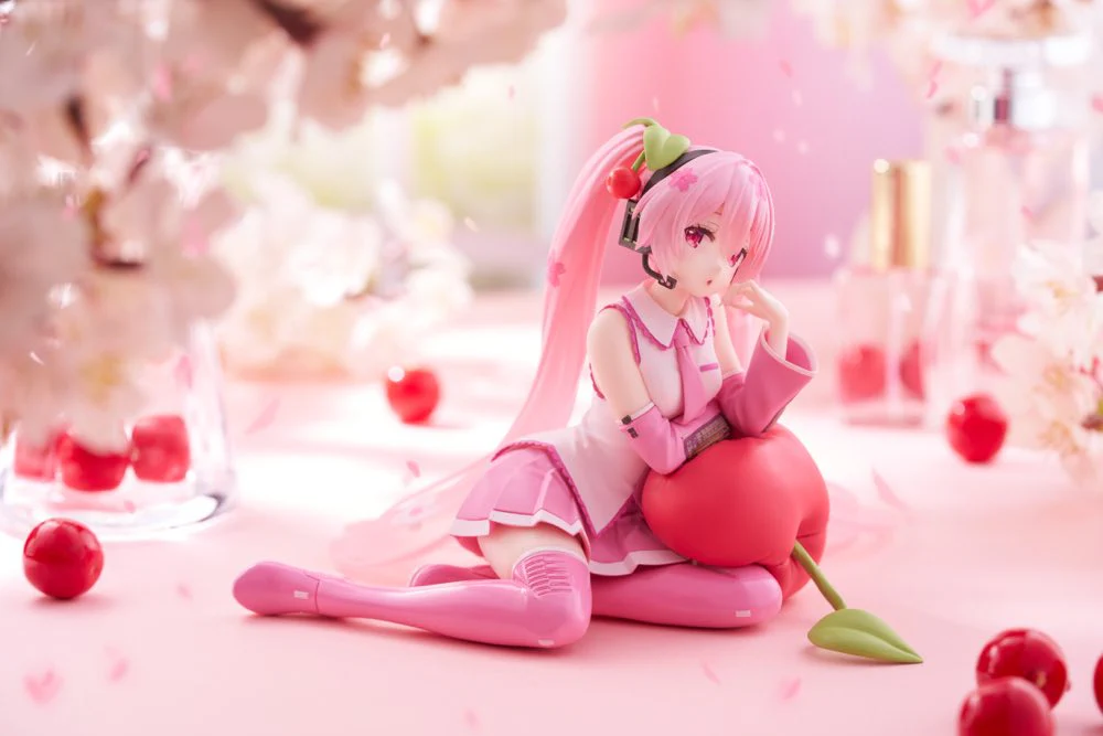 Desktop Cute Figure: Sakura Miku ~Cherry Cushion Ver.~ - Image 11