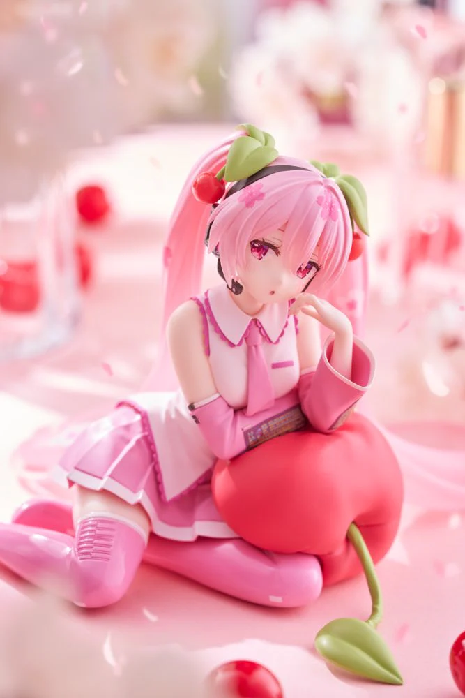 Desktop Cute Figure: Sakura Miku ~Cherry Cushion Ver.~ - Image 12