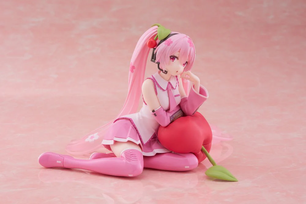 Desktop Cute Figure: Sakura Miku ~Cherry Cushion Ver.~ - Image 2
