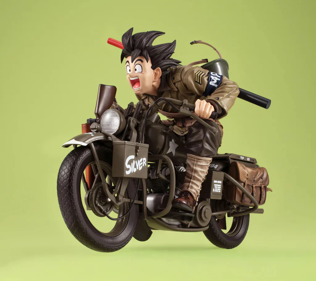Desktop Real McCoy EX: Son Goku & Bike (Dragon Ball Z) - Image 5