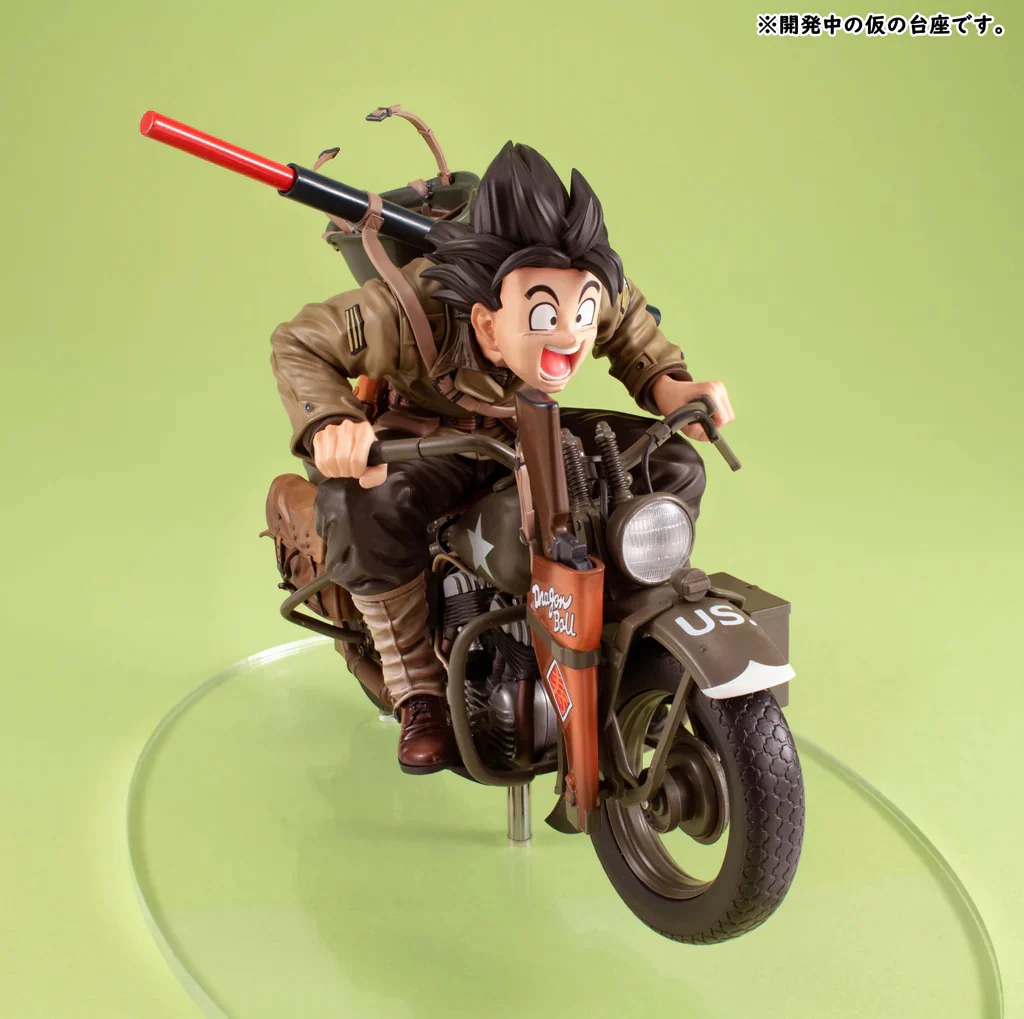 Desktop Real McCoy EX: Son Goku & Bike (Dragon Ball Z) - Image 6