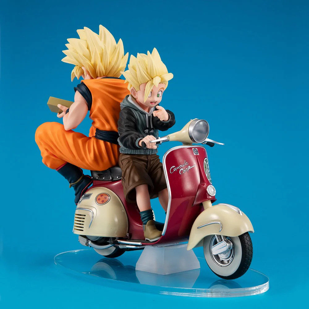 Desktop Real McCoy EX: Super Saiyan Son Goku & Super Saiyan Son Gohan & Mortorbike (Dragon Ball Z) - Image 5