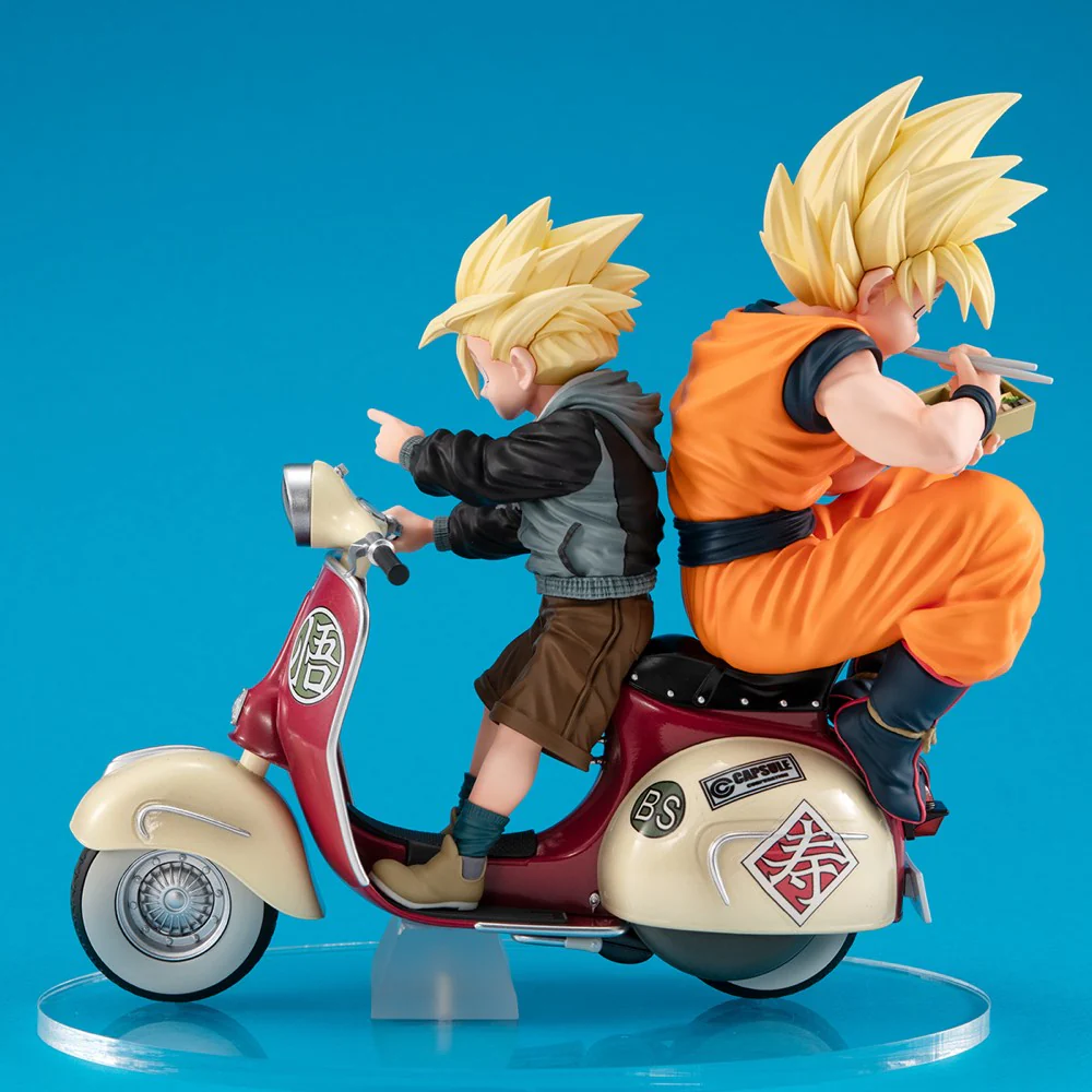 Desktop Real McCoy EX: Super Saiyan Son Goku & Super Saiyan Son Gohan & Mortorbike (Dragon Ball Z) - Image 6