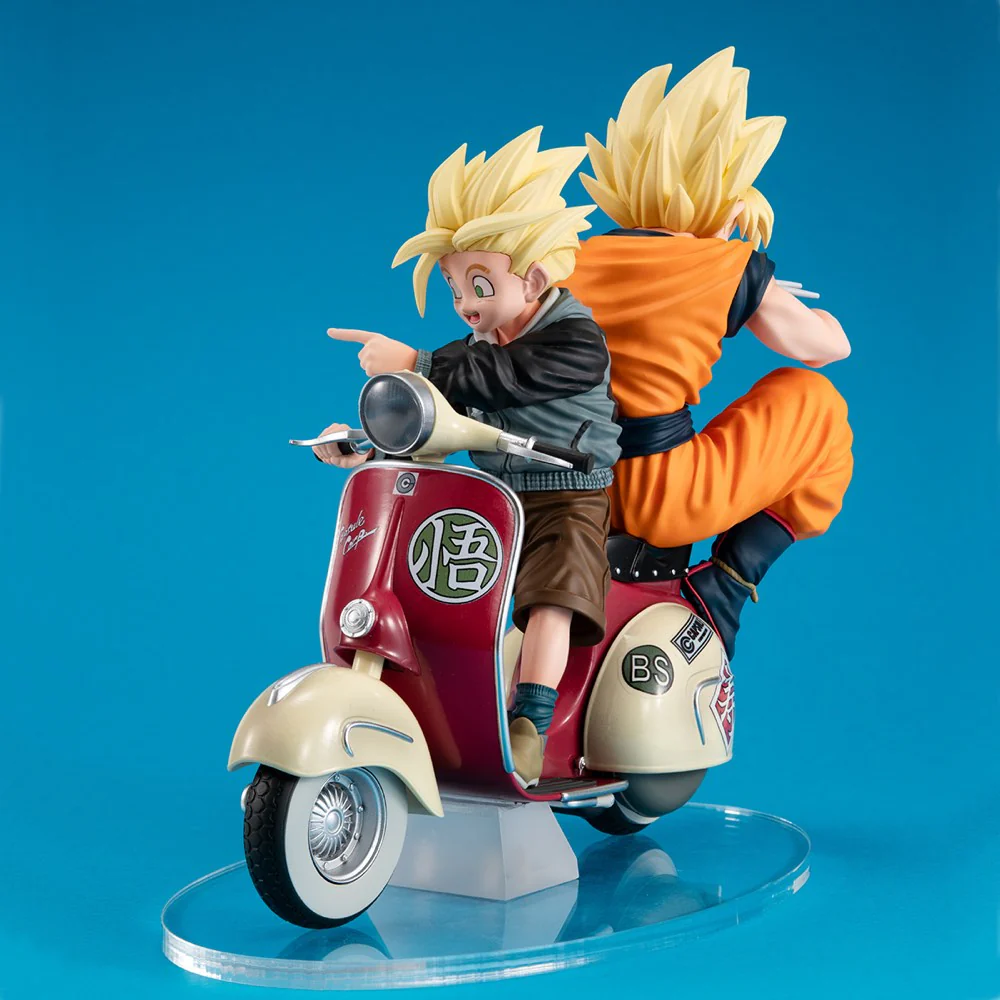 Desktop Real McCoy EX: Super Saiyan Son Goku & Super Saiyan Son Gohan & Mortorbike (Dragon Ball Z) - Image 8