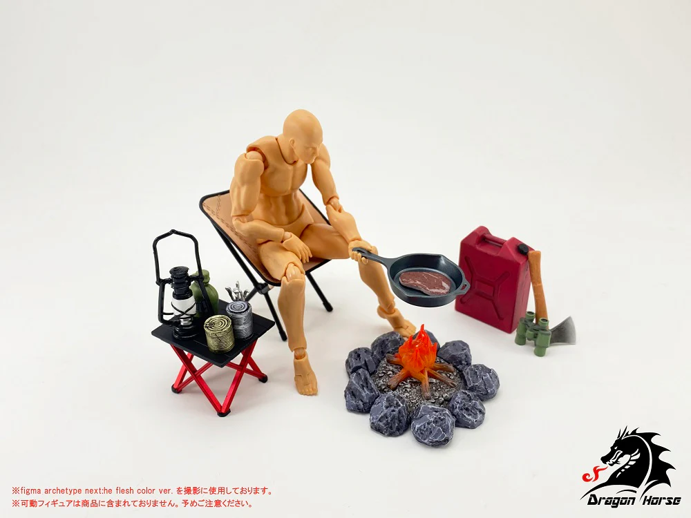 DH-E002 1/12 Scale Camping Equipment Set A - Image 7