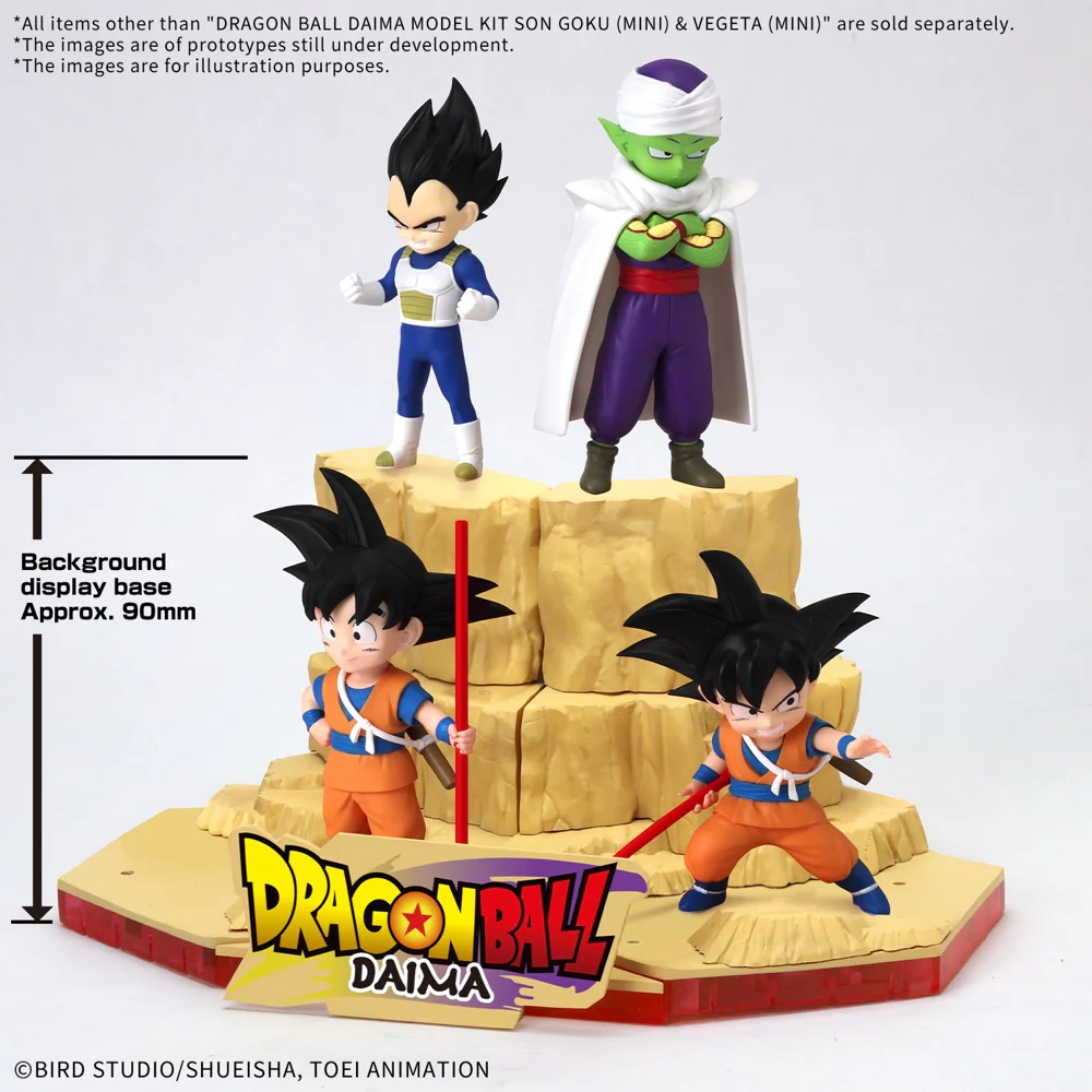 Mini Son Goku & Mini Vegeta Model Kit (Dragon Ball Daima) - Image 14