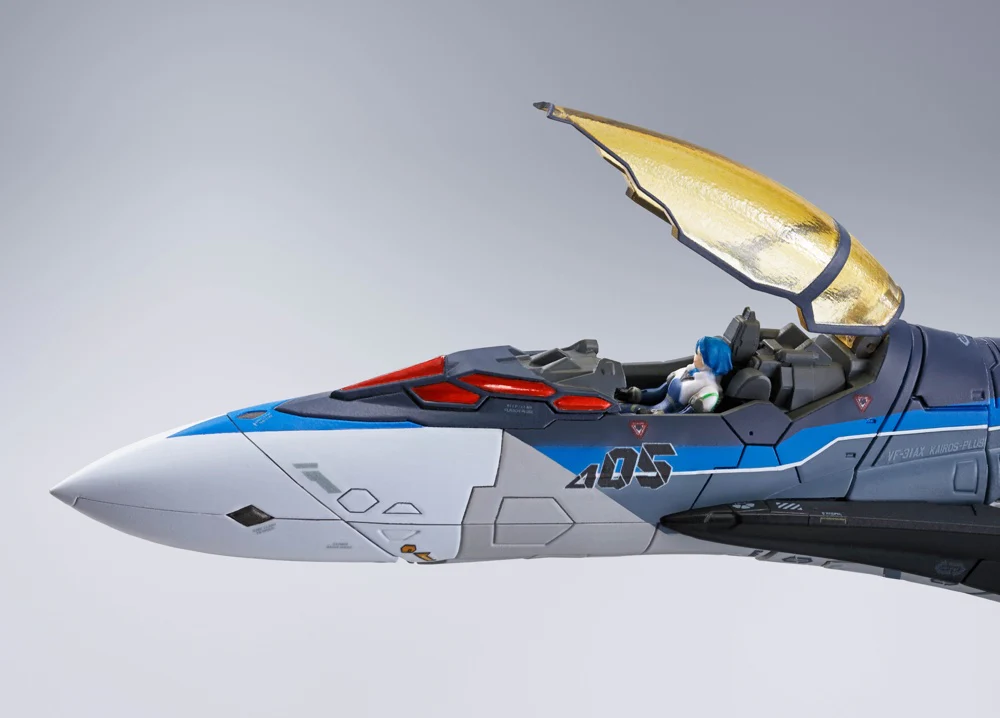 DX Chogokin VF-31AX Kairos-Plus (Hayate Immelmann Use) - Image 9