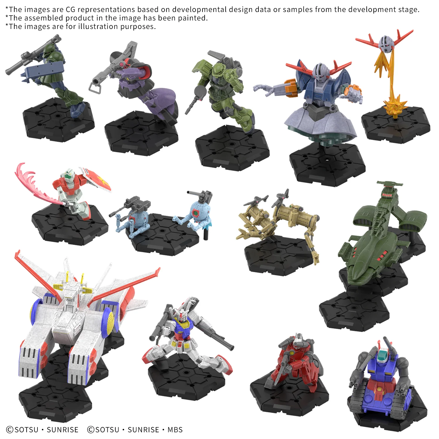 [DX01] Gundam Assemble Deluxe Set 01 - Image 3