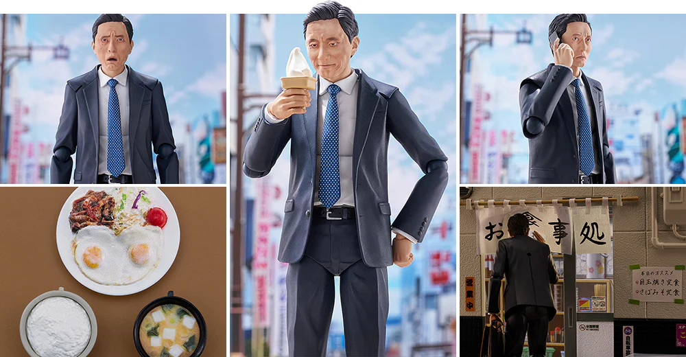 figma 675a Goro Inogashira: Yutaka Matsushige Ver. Renewal Edition - Nostalgic Teishoku Restaurant Set (Solitary Gourmet) - Image 2