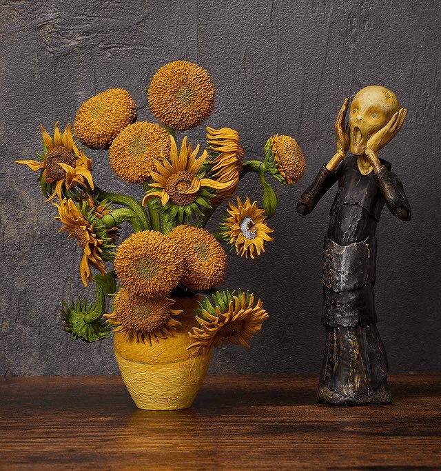 figma SP-175 Sunflowers by Van Gogh (The Table Museum) - Image 13