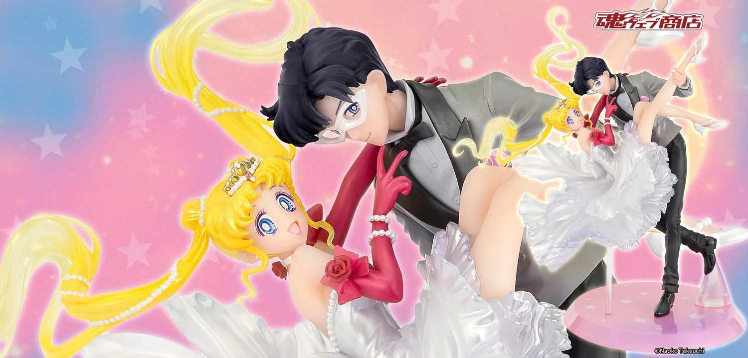 Figuarts Zero chouette Usagi & Tuxedo Mask [Moonlight Glow Edition] (Sailor Moon) - Image 3