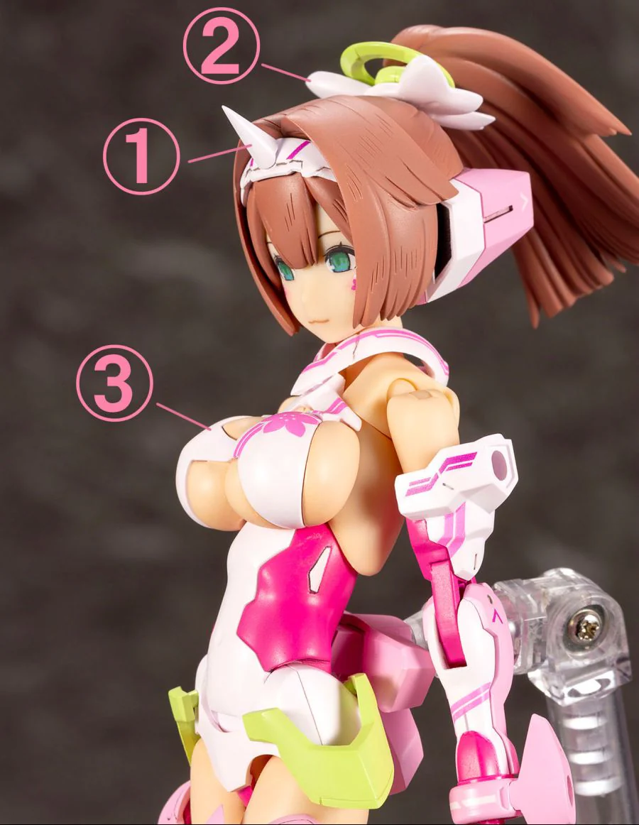 Figure JAPAN Magazine + Megami Device Asra Archer Ouki Full Kit - Image 12