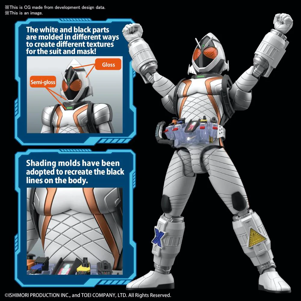 Figure-rise Standard Kamen Rider Fourze Base States - Image 9