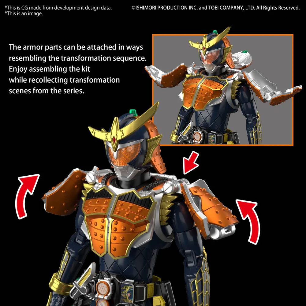 Figure-rise Standard Kamen Rider Gaim Orange Arms - Image 13