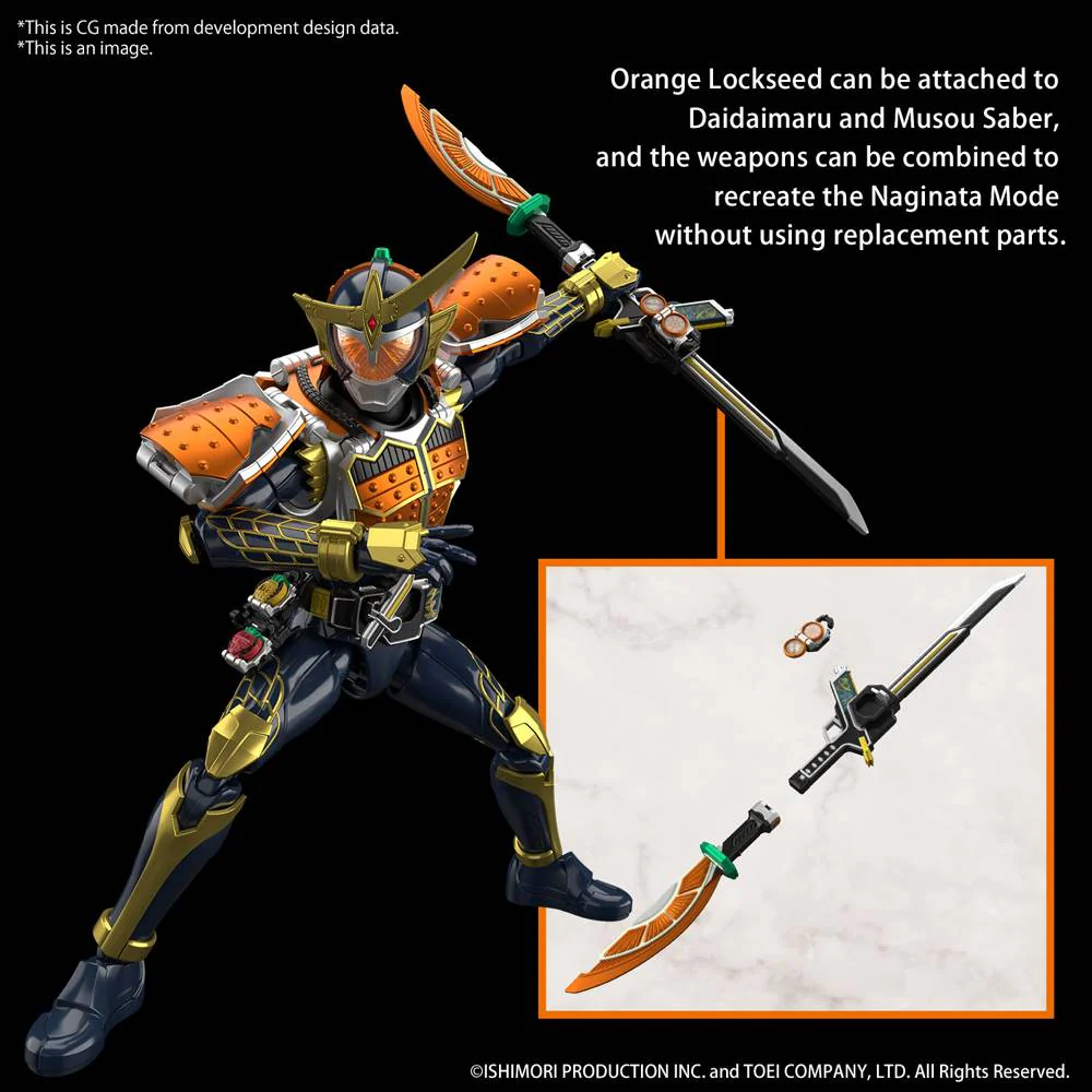 Figure-rise Standard Kamen Rider Gaim Orange Arms - Image 15
