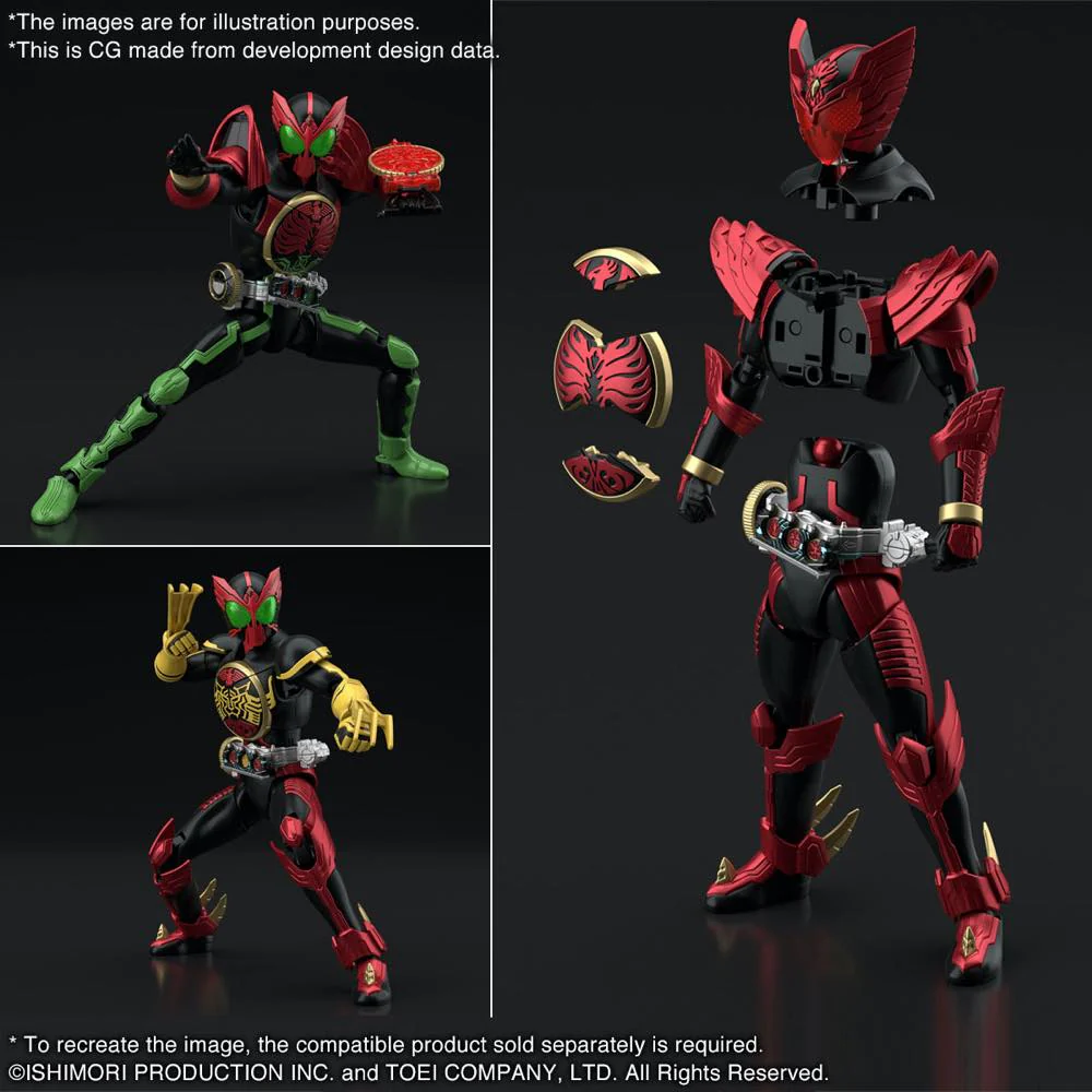 Figure-rise Standard Kamen Rider OOO Tajadoru Combo - Image 10