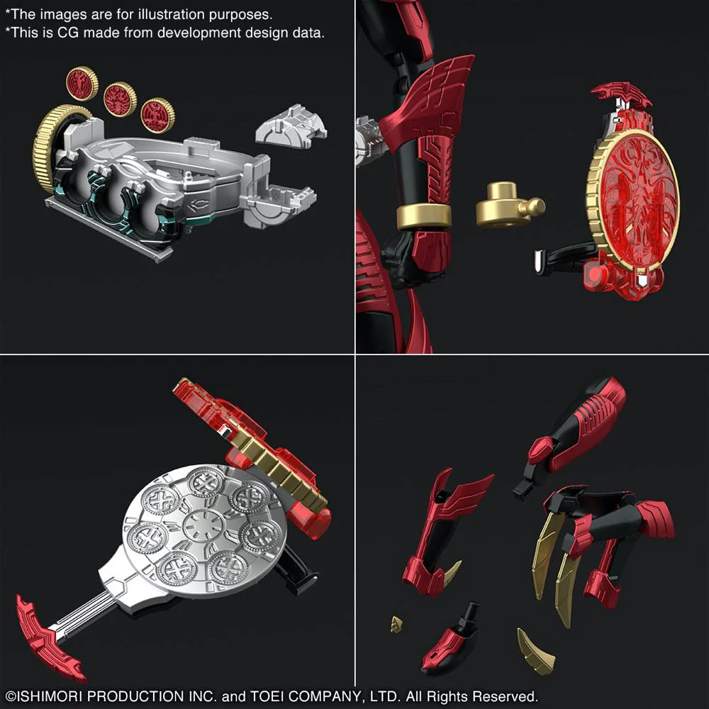 Figure-rise Standard Kamen Rider OOO Tajadoru Combo - Image 8