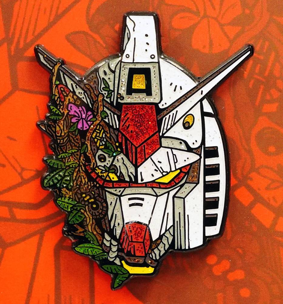 Forest RX-78-2 Enamel Pin (by Pinstash) - Image 2