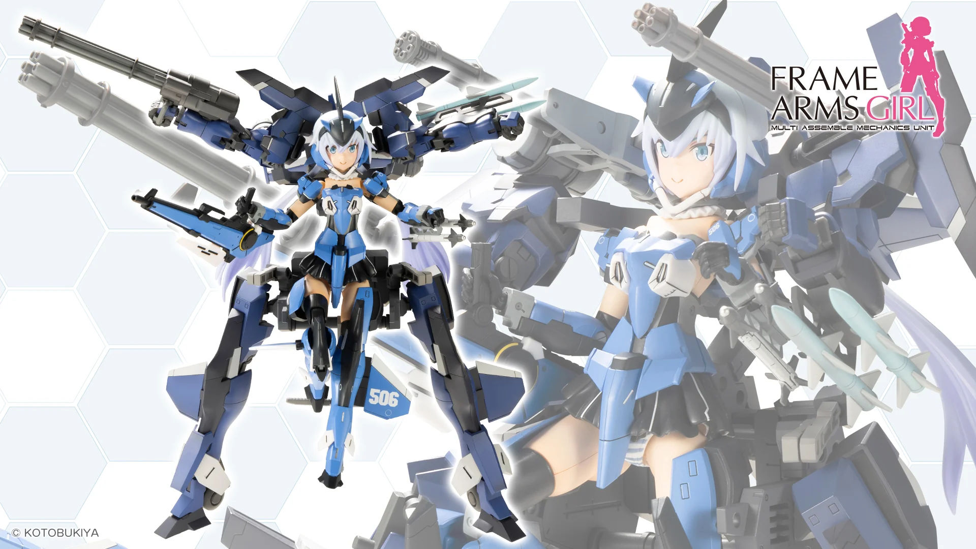 Frame Arms Girl FG119 Stylet XF-3 with Exosuit Stylet - Image 3
