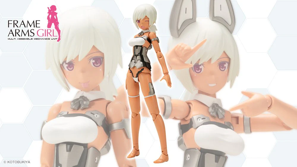 Frame Arms Girl FG141 Laetitia Silver Ver. - Image 3