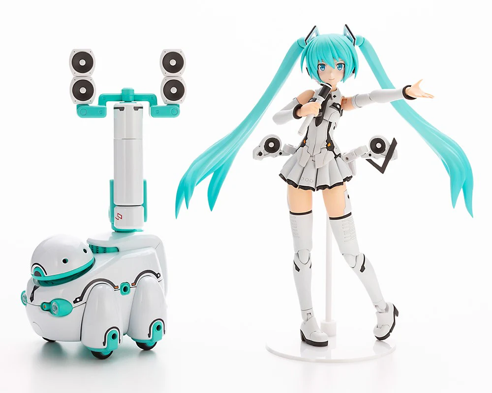 Frame Arms Girl FG145 Hatsune Miku (Maruttoys Ver.) & Tamotu (Miku Ver.) - Image 14