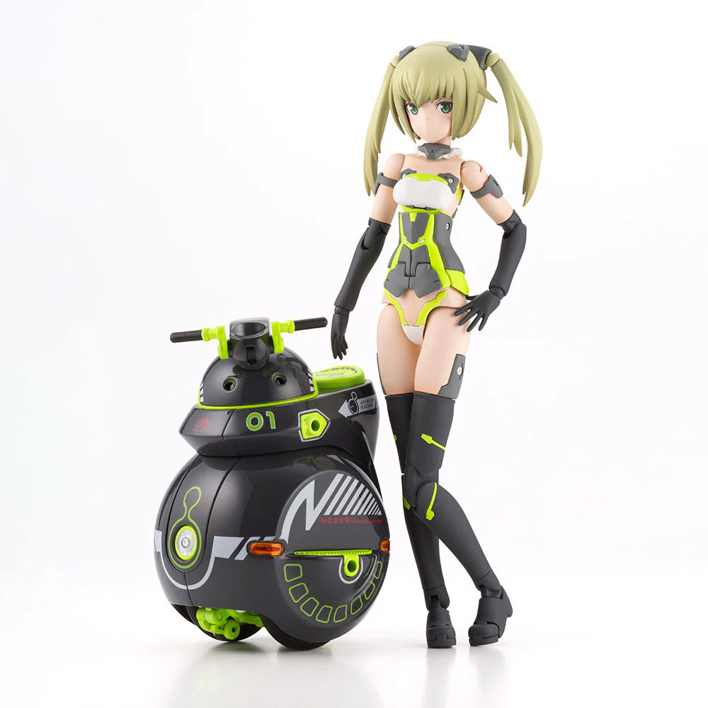 Frame Arms Girl FG146 Innocentia (Racer) & Noseru (Racing Specs Ver.)