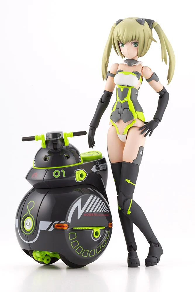 Frame Arms Girl FG146 Innocentia (Racer) & Noseru (Racing Specs Ver.) - Image 13