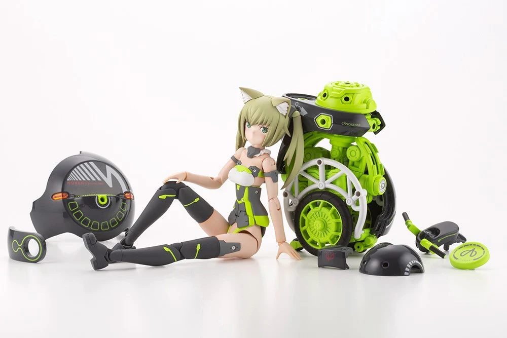 Frame Arms Girl FG146 Innocentia (Racer) & Noseru (Racing Specs Ver.) - Image 22