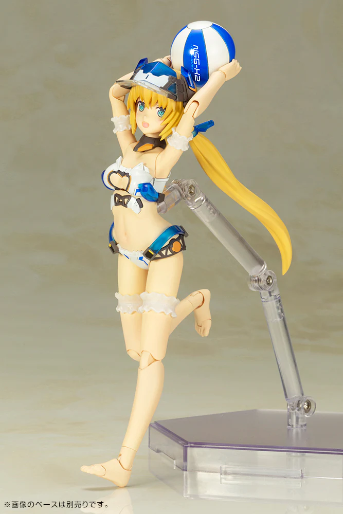 Frame Arms Girl FG166 P3 HRESVELGR=ATER Summer Vacation Ver. - Image 3