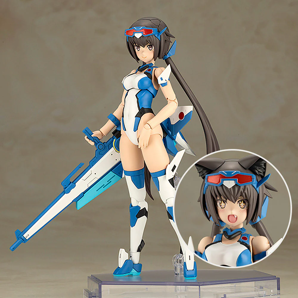 Frame Arms Girl FG184 Stylet Swimsuit Blue Impulse Color Ver.