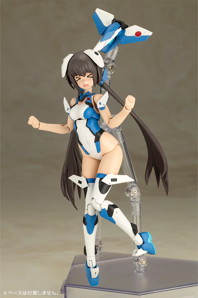 Frame Arms Girl FG184 Stylet Swimsuit Blue Impulse Color Ver. - Image 11