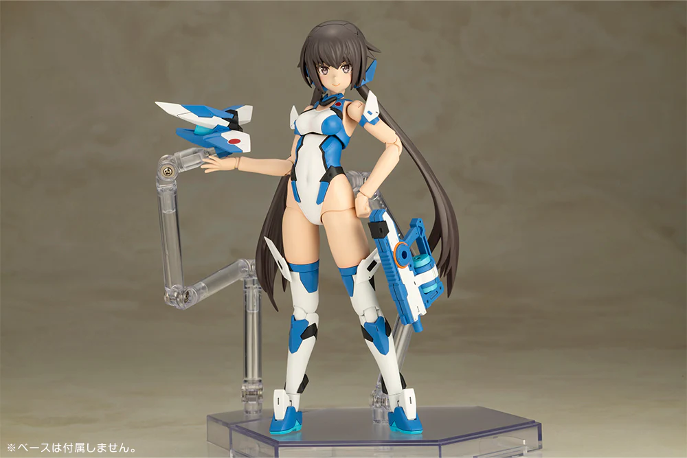 Frame Arms Girl FG184 Stylet Swimsuit Blue Impulse Color Ver. - Image 12