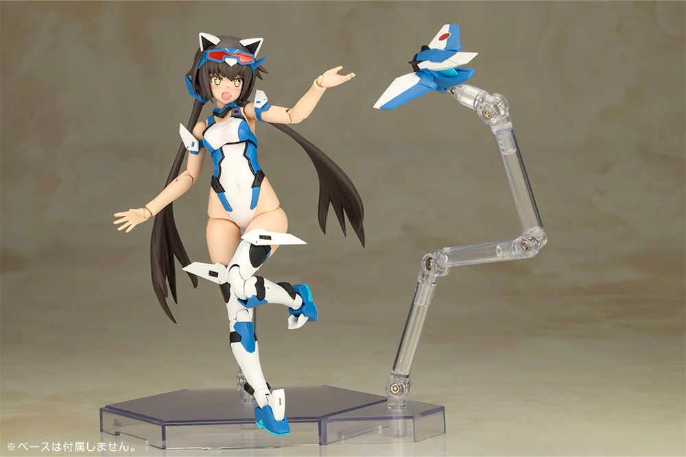 Frame Arms Girl FG184 Stylet Swimsuit Blue Impulse Color Ver. - Image 13