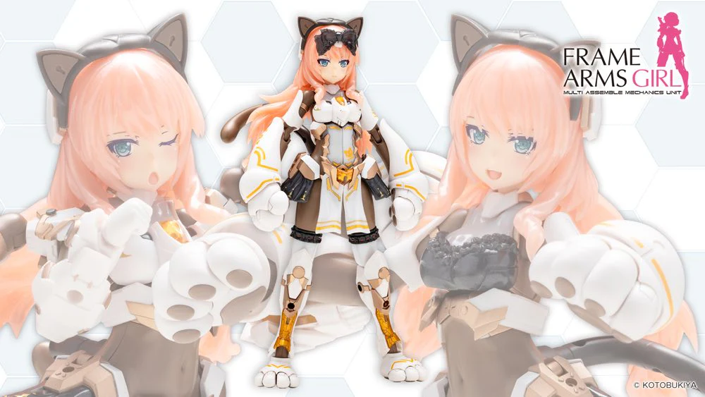 Frame Arms Girl FG187 Durga I [Calico Cat Armor Ver.] - Image 2