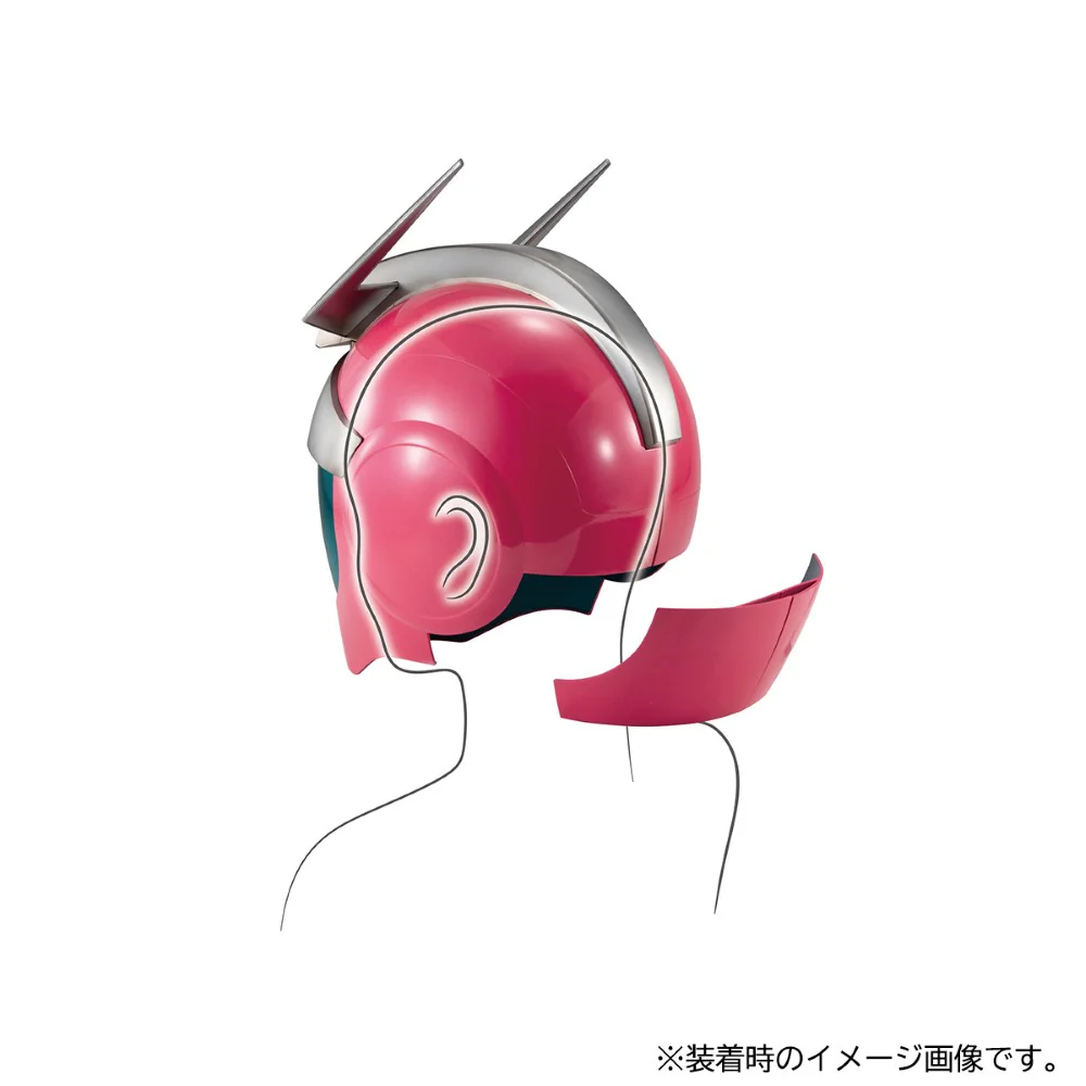 Full Scale Works Mobile Suit Gundam Char Aznable Normal Suit Helmet - Image 8