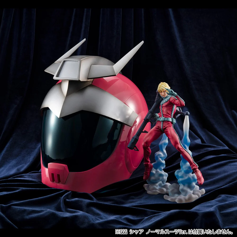 Full Scale Works Mobile Suit Gundam Char Aznable Normal Suit Helmet - Image 9