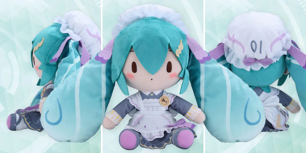 Fuwa Petit M Plush: Hatsune Miku Classical Maid - Image 2