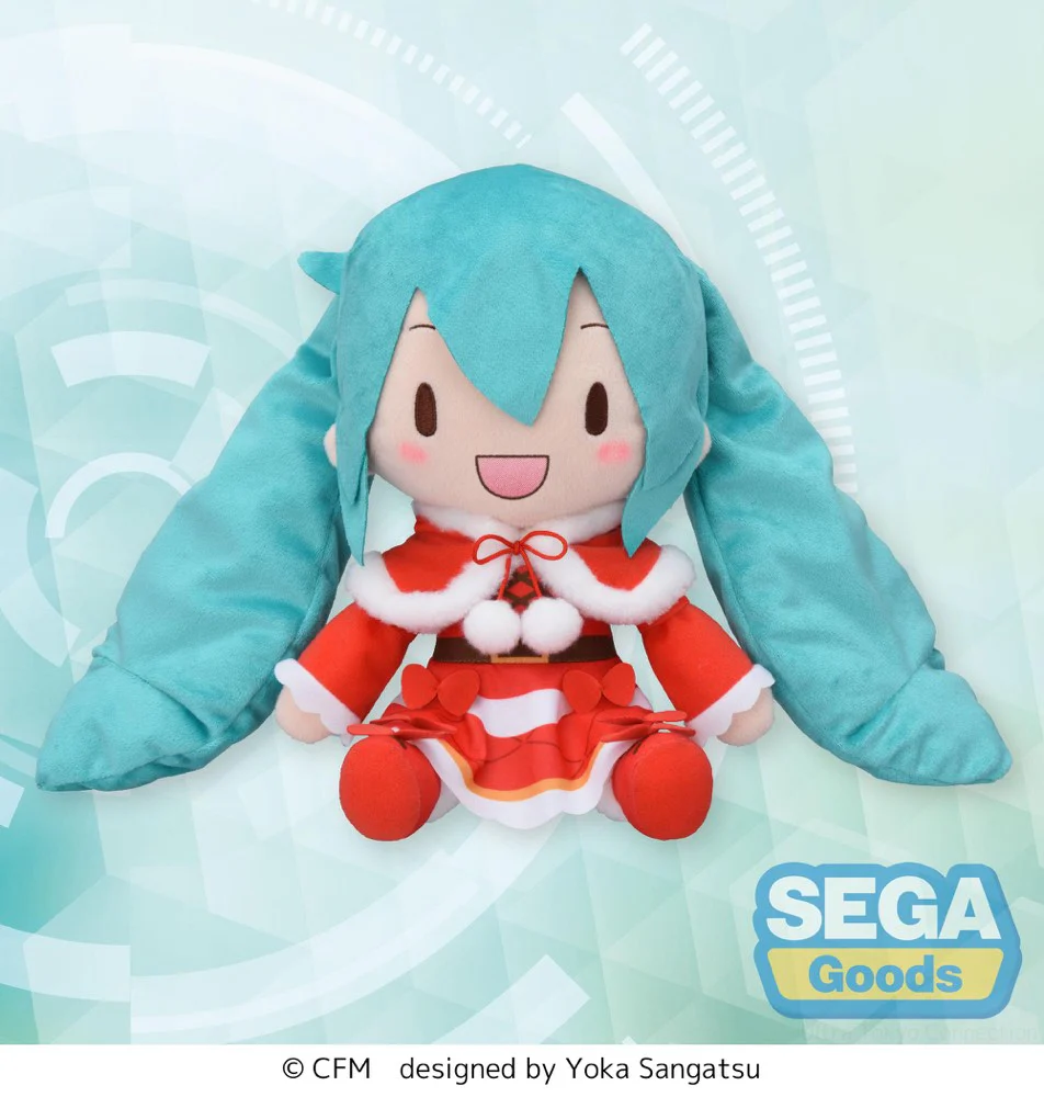 Fuwa Petit L Plush: Hatsune Miku Christmas 2024 - Image 2
