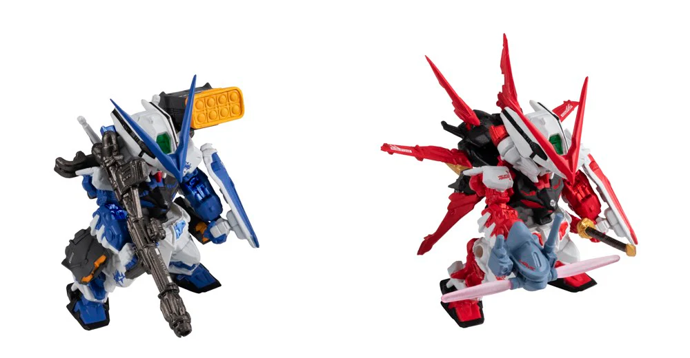 Shokugan FW Converge Core Gundam Astray Red & Blue (set) - Image 8