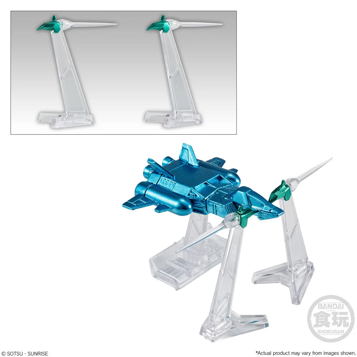 Shokugan FW Gundam Converge Core Big Zam & Core Booster (Metallic Ver.) - Image 6