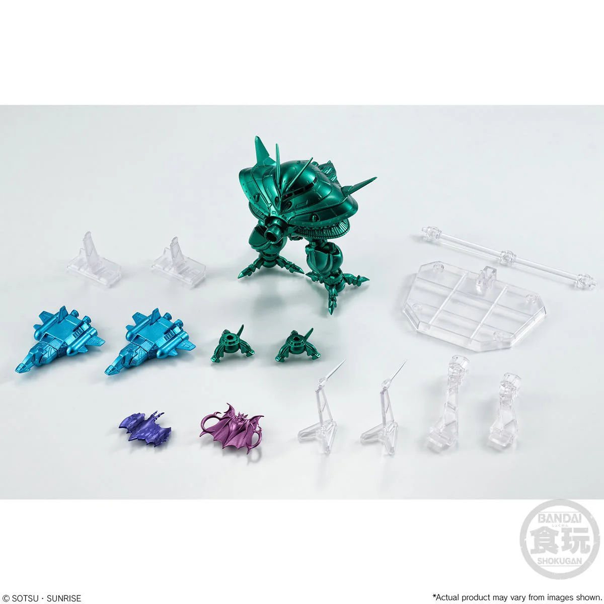 Shokugan FW Gundam Converge Core Big Zam & Core Booster (Metallic Ver.) - Image 7