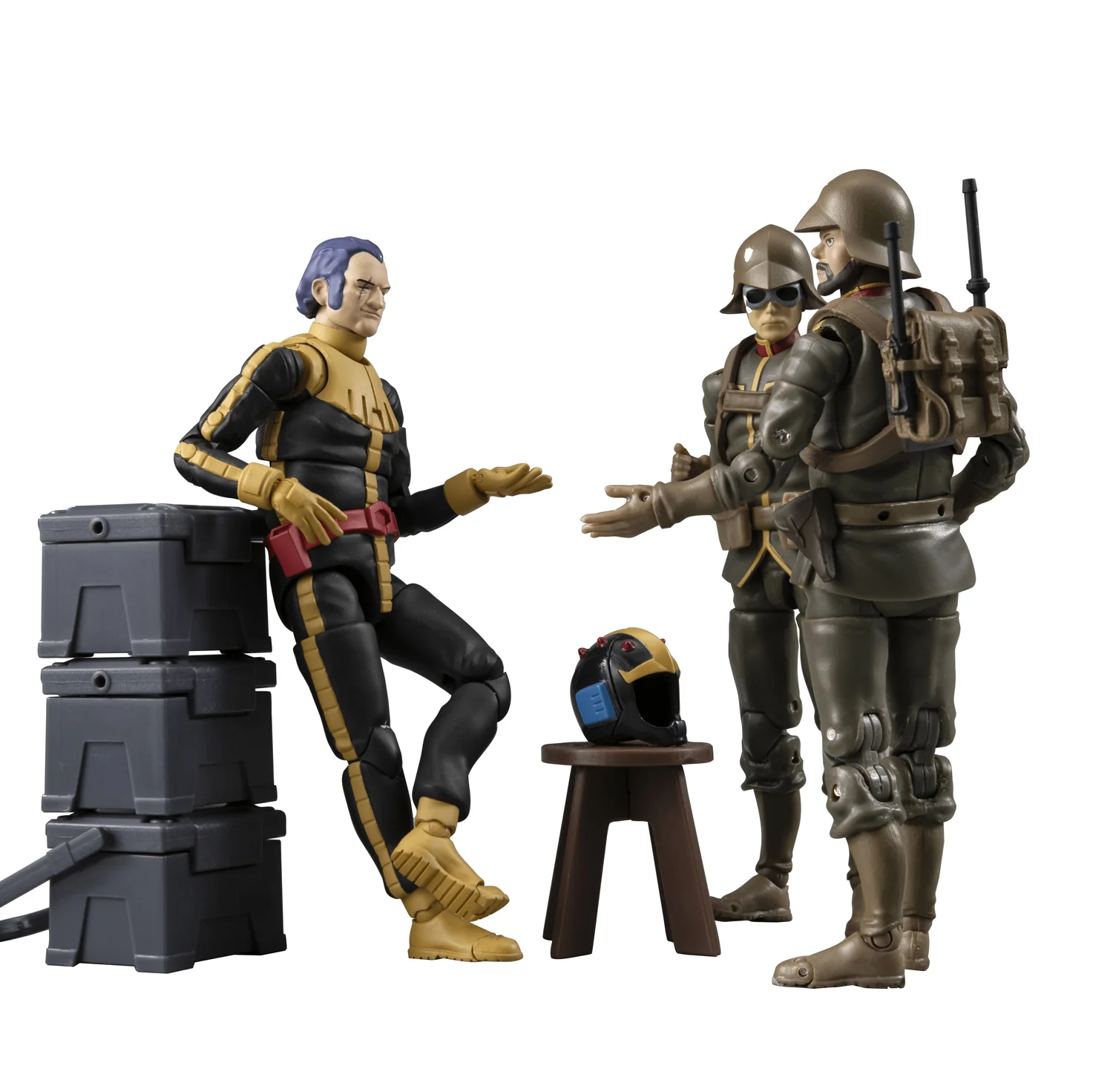 G.M.G. COLLECTION 15 Mobile Suit Gundam Principality of Zeon Black Tri-Stars Mash Normal Suit Ver. - Image 7